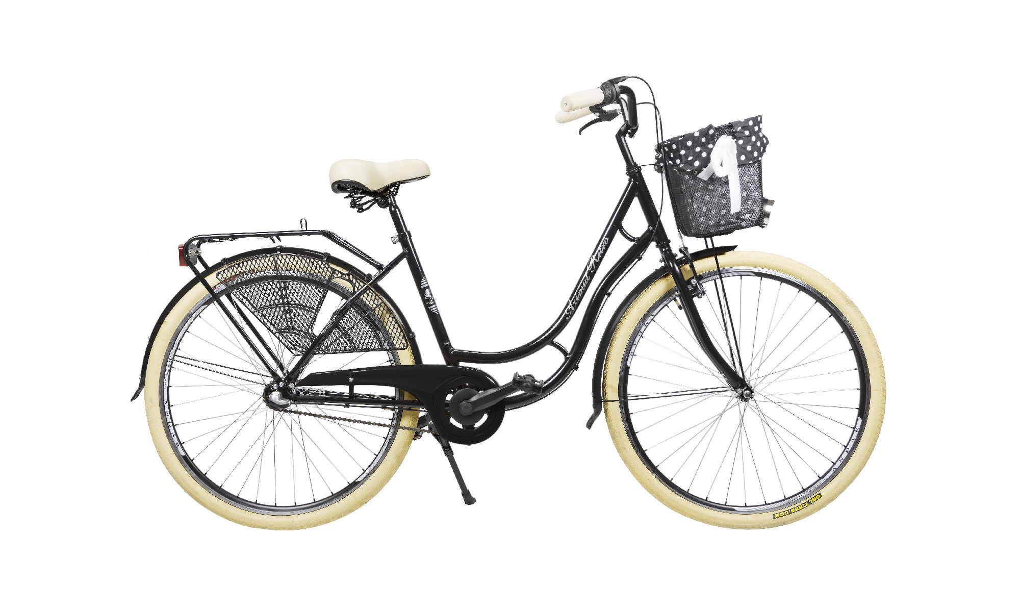 Āåėīńčļåä AZIMUT Holland Retro 28" 3-speed 2023 black matt 