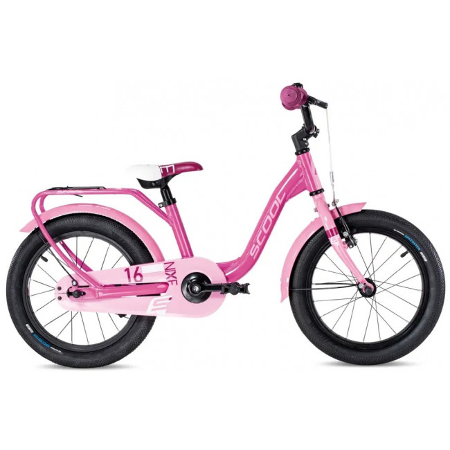 Велосипед S'COOL niXe 18" 1-speed coaster-brake Aluminium ocean-pink