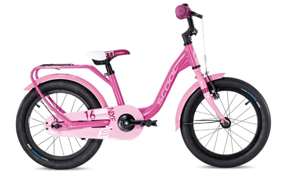 Велосипед S'COOL niXe 18" 1-speed coaster-brake Aluminium ocean-pink 