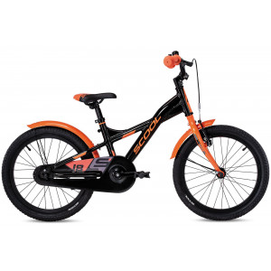 Bicycle S'COOL XXlite 18" 1-speed coaster-brake Aluminium black-orange