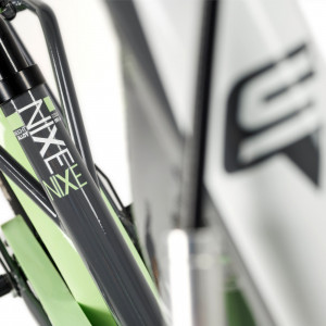Bicycle S'COOL niXe 18" 1-speed coaster-brake Aluminium dark grey-pastel green