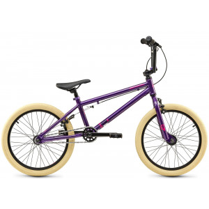Bicycle S'COOL XtriX 40 1-speed BMX 20" Chromoly purple-fuchsia