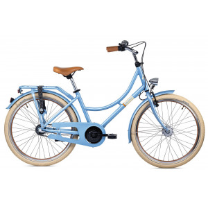 Велосипед S'COOL chiX twin 24" 3-speed Aluminium dark grey-pink