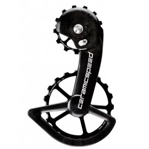 Galinio pavarų perjungėjo ratukų komplektas CeramicSpeed Oversized X for Shimano GRX810/815/Ultegra RX800/805 Alloy 607 stain