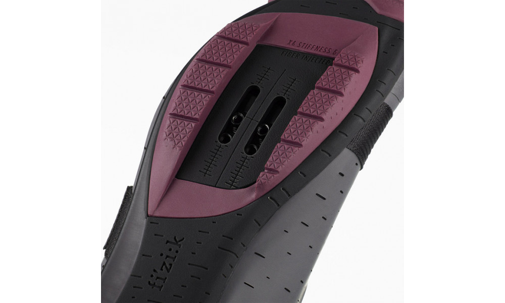 Велосипедная обувь FIZIK Terra Powerstrap X4 anthracite-grape - 2