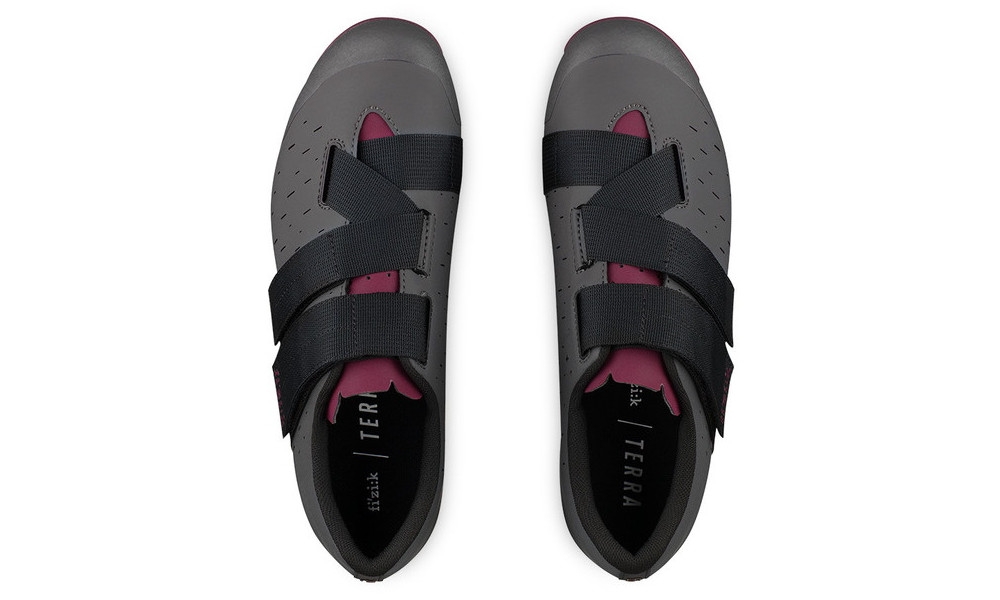 Cycling shoes FIZIK Terra Powerstrap X4 anthracite-grape - 6