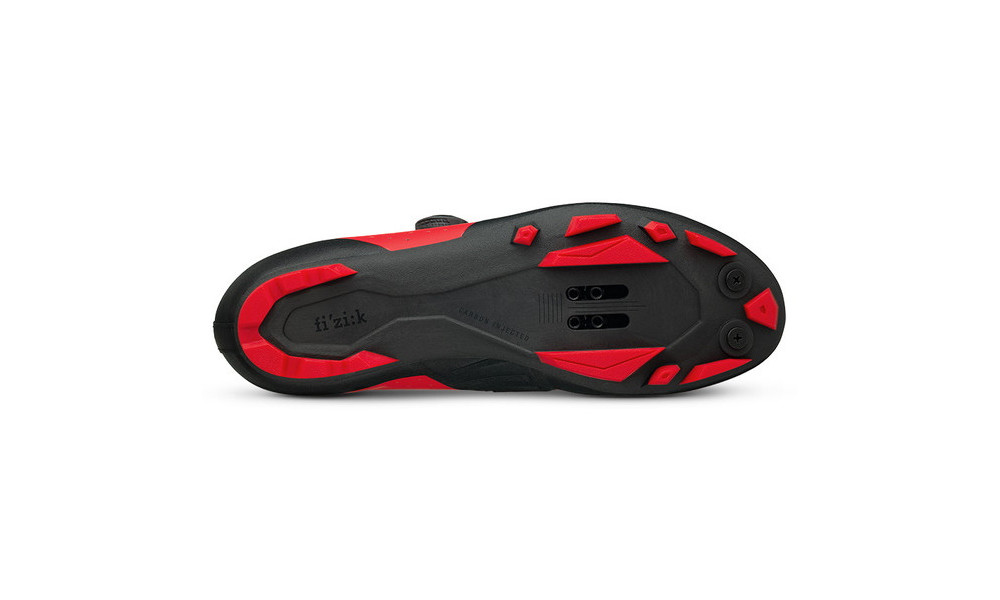 Cycling shoes FIZIK Vento Overcurve X3 red-black - 3