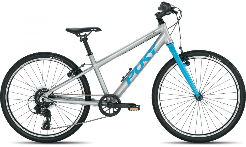 Bicycle PUKY LS-PRO 24-8 Alu silver/fresh blue - 2