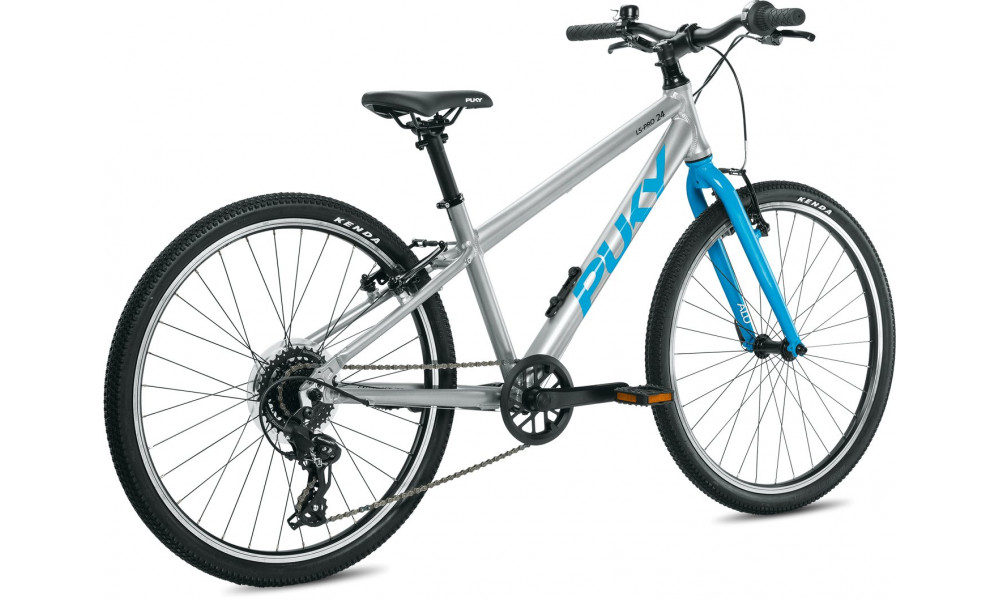 Bicycle PUKY LS-PRO 24-8 Alu silver/fresh blue - 3