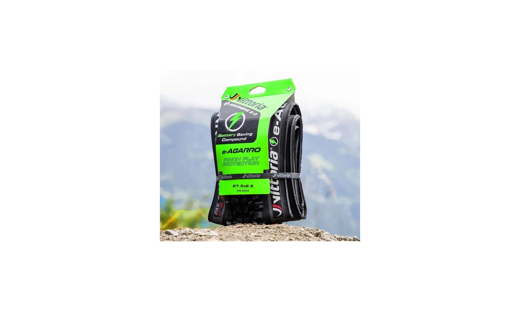 Tire 29" Vittoria e-Agarro XC-Trail TNT Fold 29x2.6 / 65-622 anthracite-black - 3