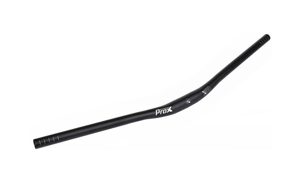 Руль ProX Riser Alu 740x31.8mm rise 10mm mat black - 1