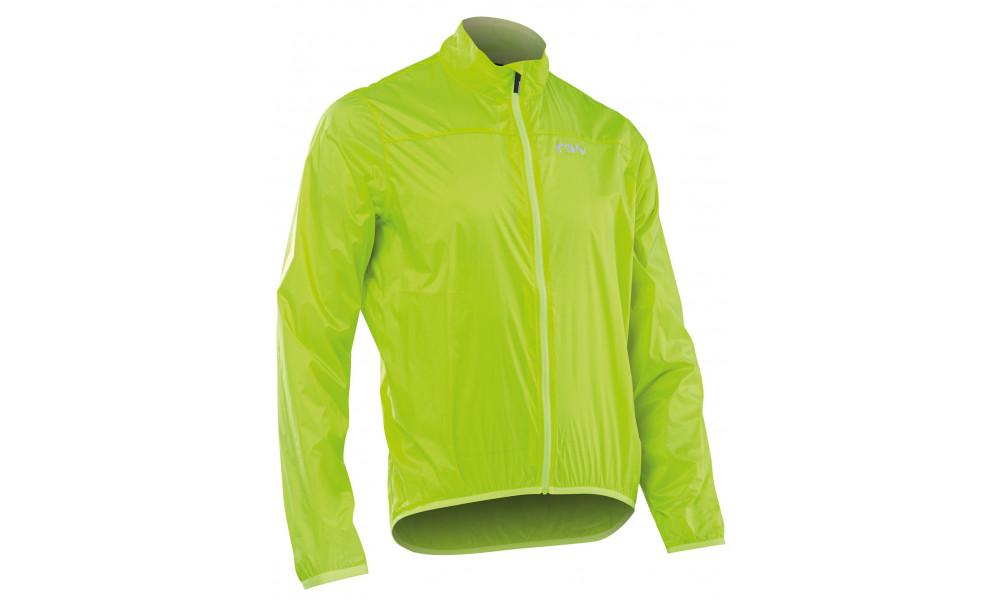 Jacket Northwave Breeze 3 Water Repel L/S yellow fluo - 1