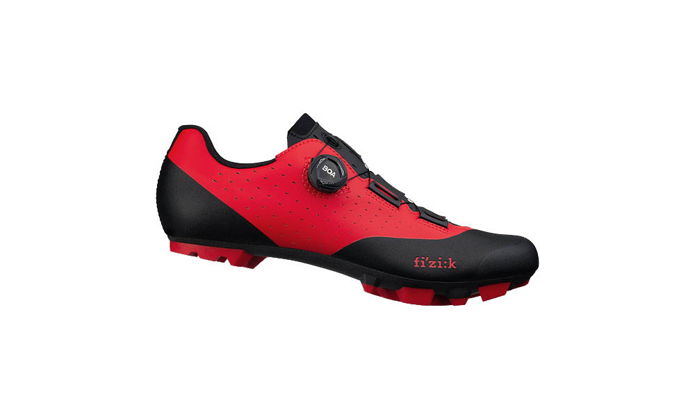 Велосипедная обувь FIZIK Vento Overcurve X3 red-black - 6