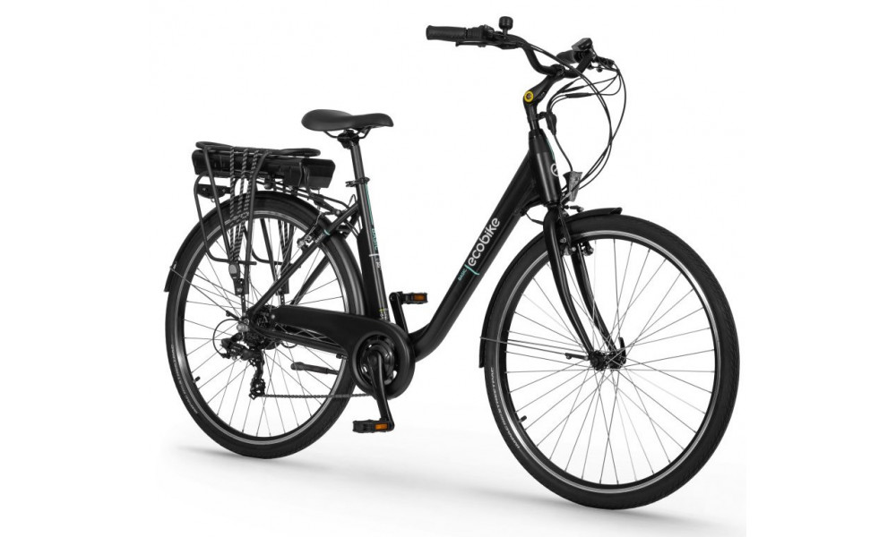 Электрический велосипед Ecobike Basic 28" 2023 black - 1