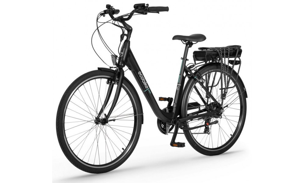 Электрический велосипед Ecobike Basic 28" 2023 black - 9