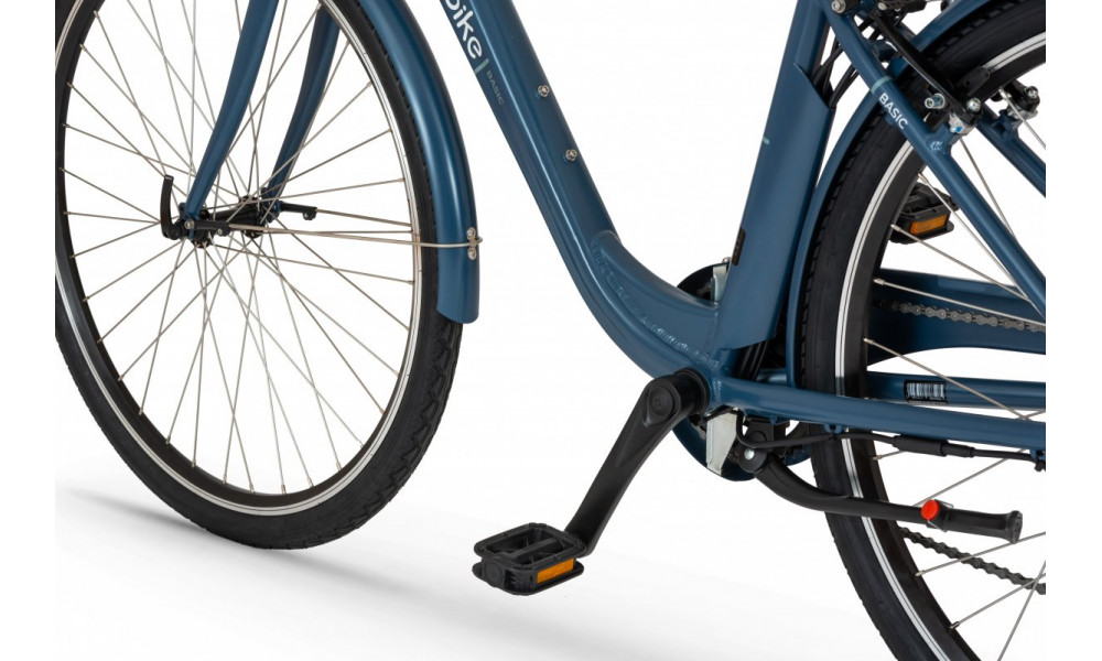 Электрический велосипед Ecobike Basic 28" 2023 petrol blue - 4