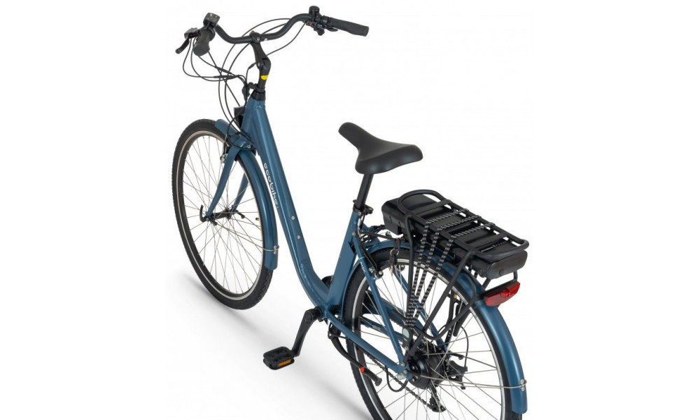 Электрический велосипед Ecobike Basic 28" 2023 petrol blue - 7
