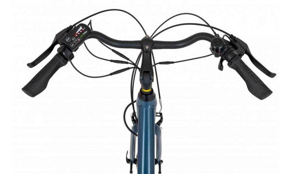 Электрический велосипед Ecobike Basic 28" 2023 petrol blue - 8