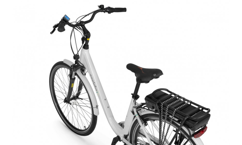 Электрический велосипед Ecobike Traffic 28" 2023 white - 2