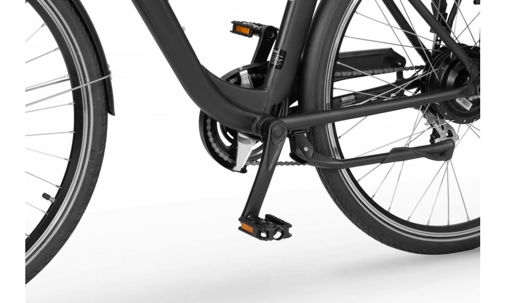 Электрический велосипед Ecobike Traffic 28" 2023 black - 3