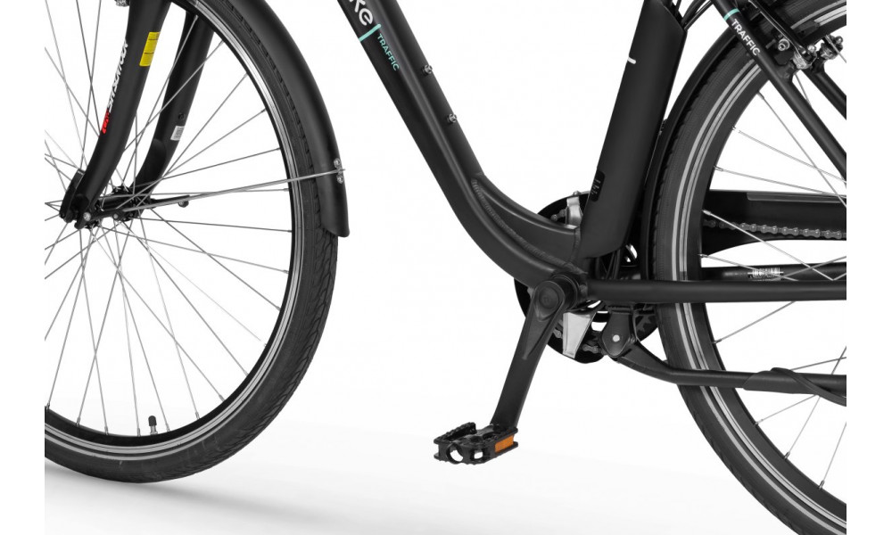 Электрический велосипед Ecobike Traffic 28" 2023 black - 4