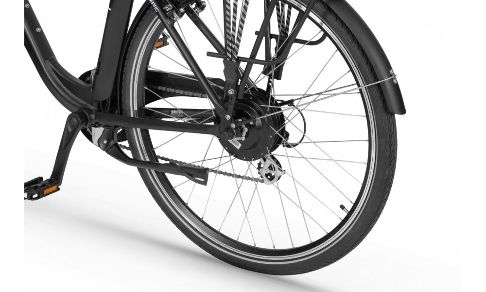 Электрический велосипед Ecobike Traffic 28" 2023 black - 5