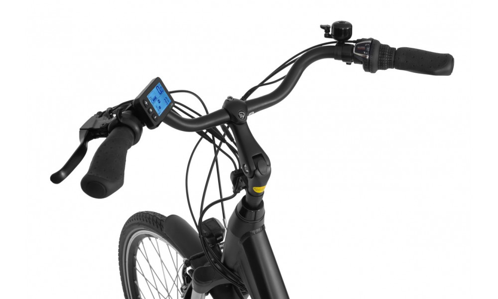 Электрический велосипед Ecobike Traffic 28" 2023 black - 7