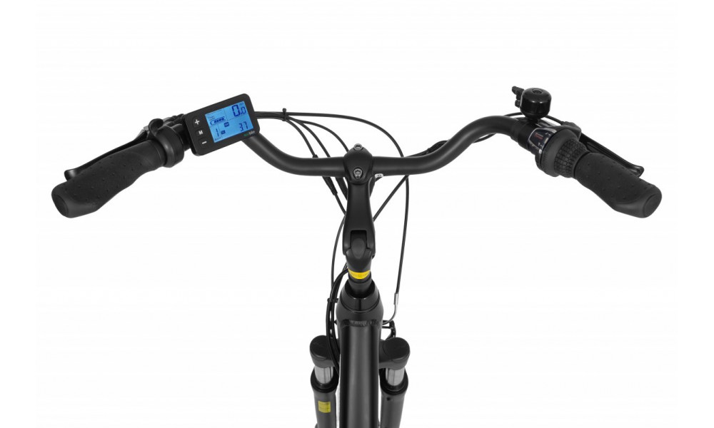 Электрический велосипед Ecobike Traffic 28" 2023 black - 8