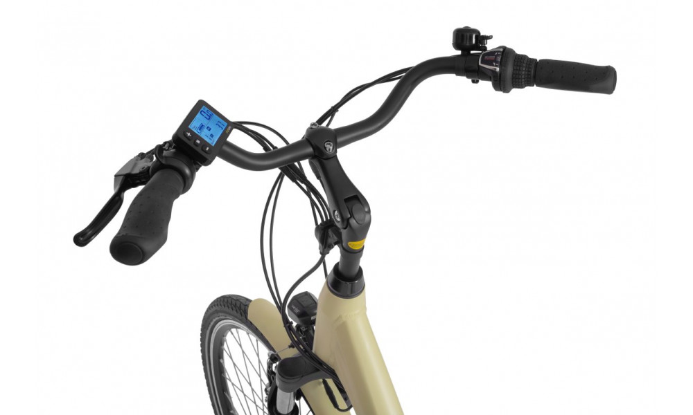 Elektrinis dviratis Ecobike Traffic 26" 2023 beige - 8