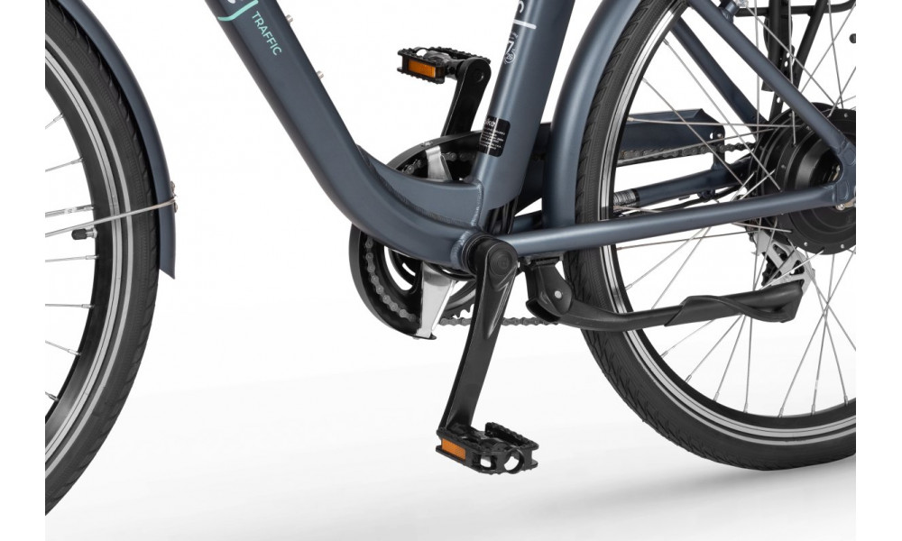 Электрический велосипед Ecobike Traffic 26" 2023 navy blue - 2