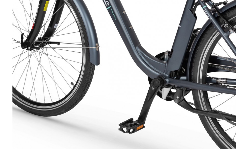 Электрический велосипед Ecobike Traffic 26" 2023 navy blue - 6
