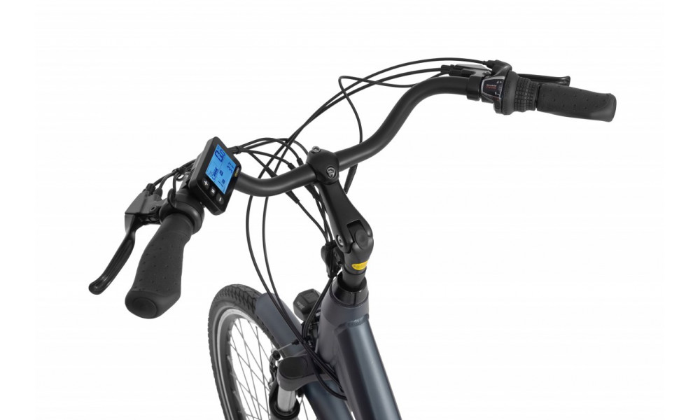 Электрический велосипед Ecobike Traffic 26" 2023 navy blue - 7