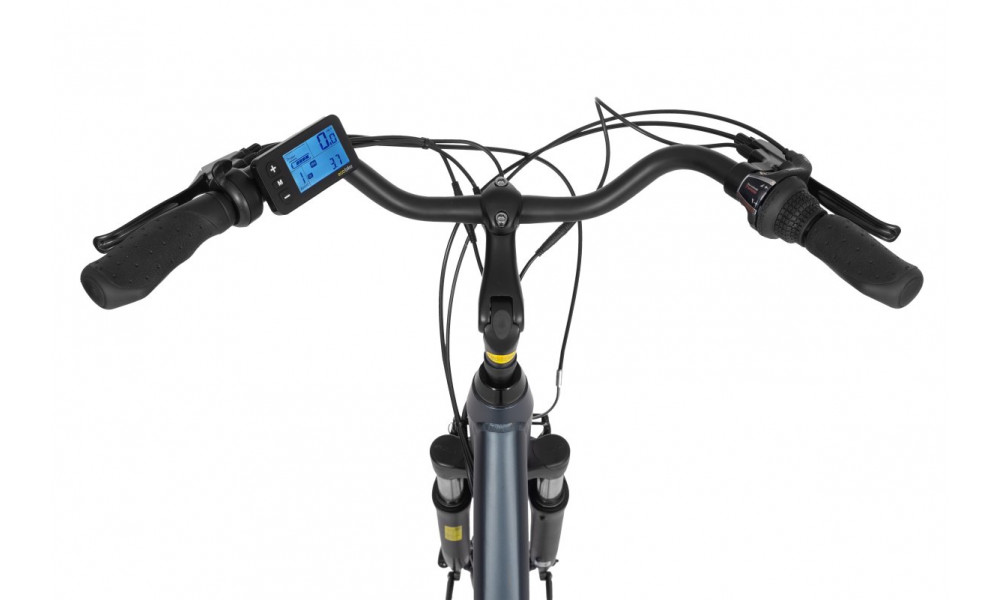 Электрический велосипед Ecobike Traffic 26" 2023 navy blue - 8