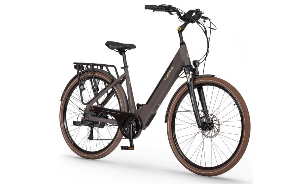 Elektrinis dviratis Ecobike X-City 28" 2023 coffee - 1