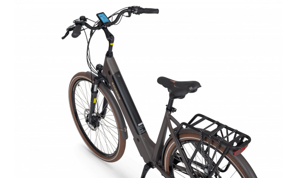 E-bike Ecobike X-City 28" 2023 coffee - 3