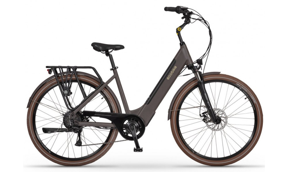 E-bike Ecobike X-City 28" 2023 coffee - 4