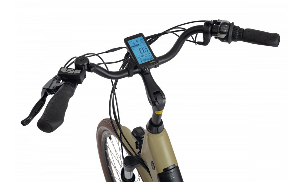 Электрический велосипед Ecobike X-City 28" 2023 cappuccino - 3