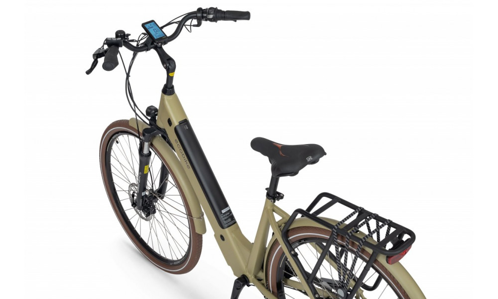 Электрический велосипед Ecobike X-City 28" 2023 cappuccino - 5