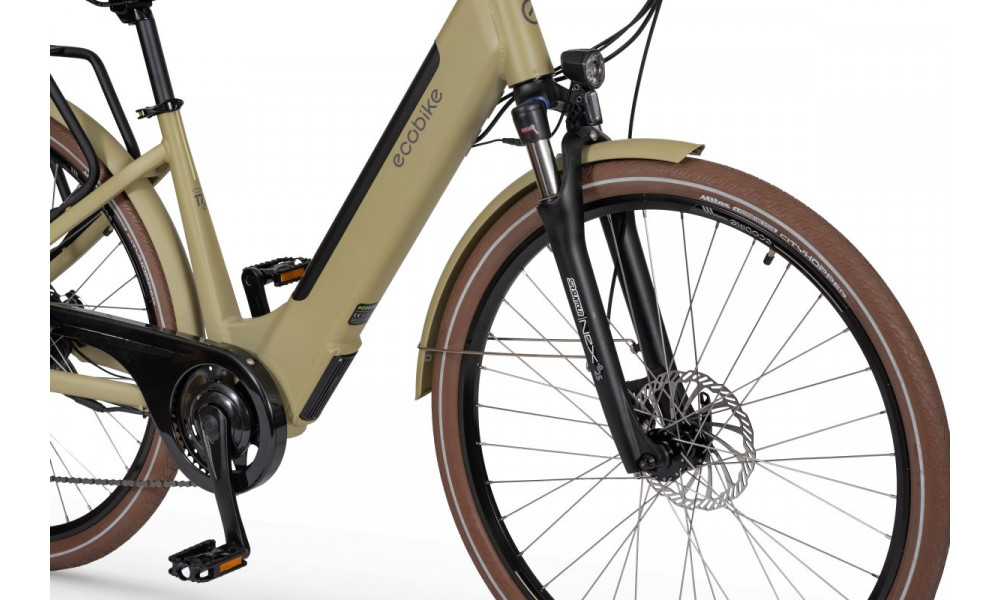 Электрический велосипед Ecobike X-City 28" 2023 cappuccino - 8