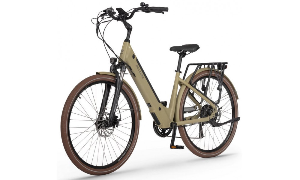Электрический велосипед Ecobike X-City 28" 2023 cappuccino - 10