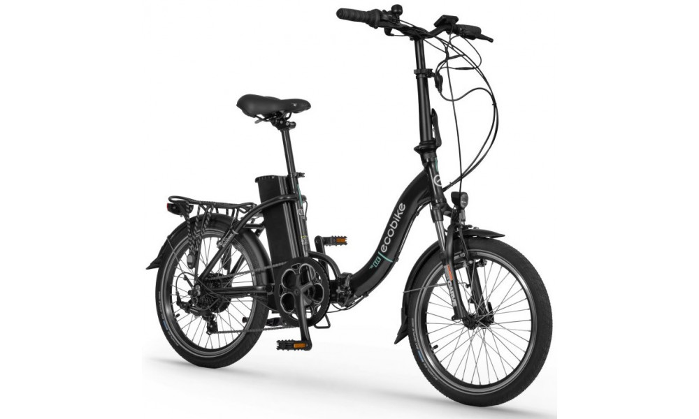 Электрический велосипед Ecobike Even 20" 2023 black - 1