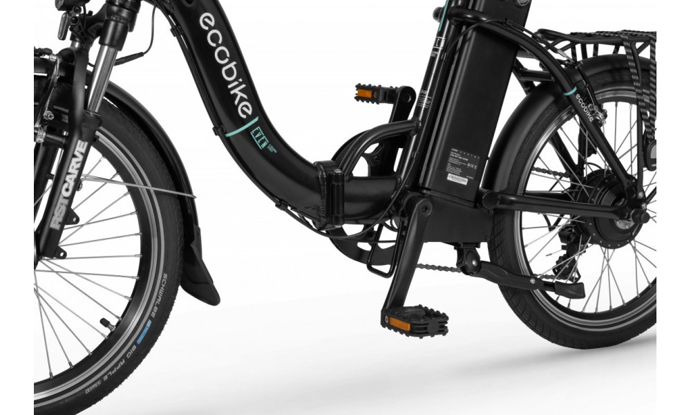 Электрический велосипед Ecobike Even 20" 2023 black - 2