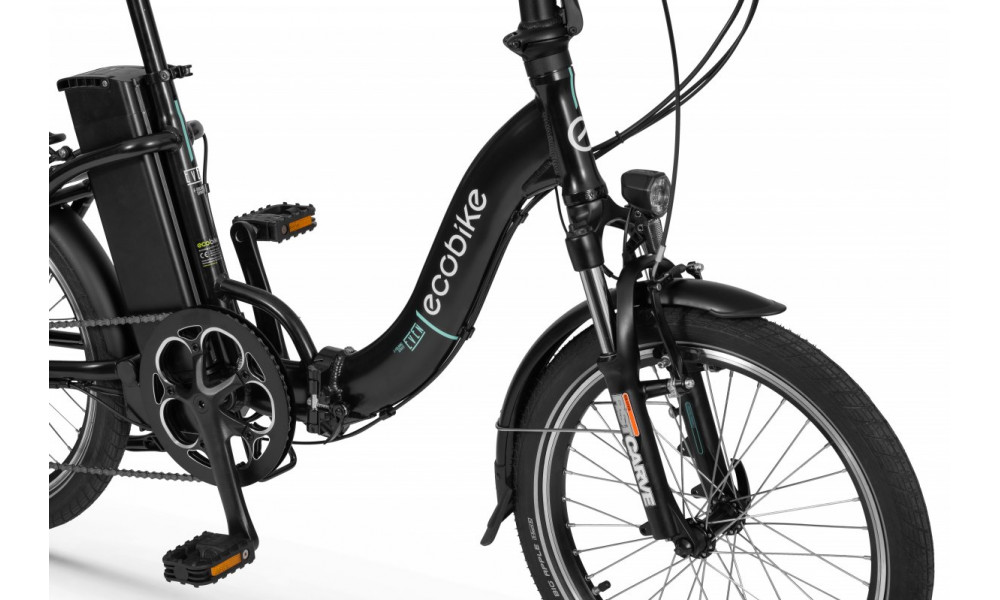 Электрический велосипед Ecobike Even 20" 2023 black - 8