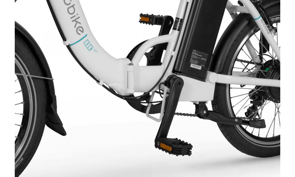 Электрический велосипед Ecobike Even 20" 2023 white - 2