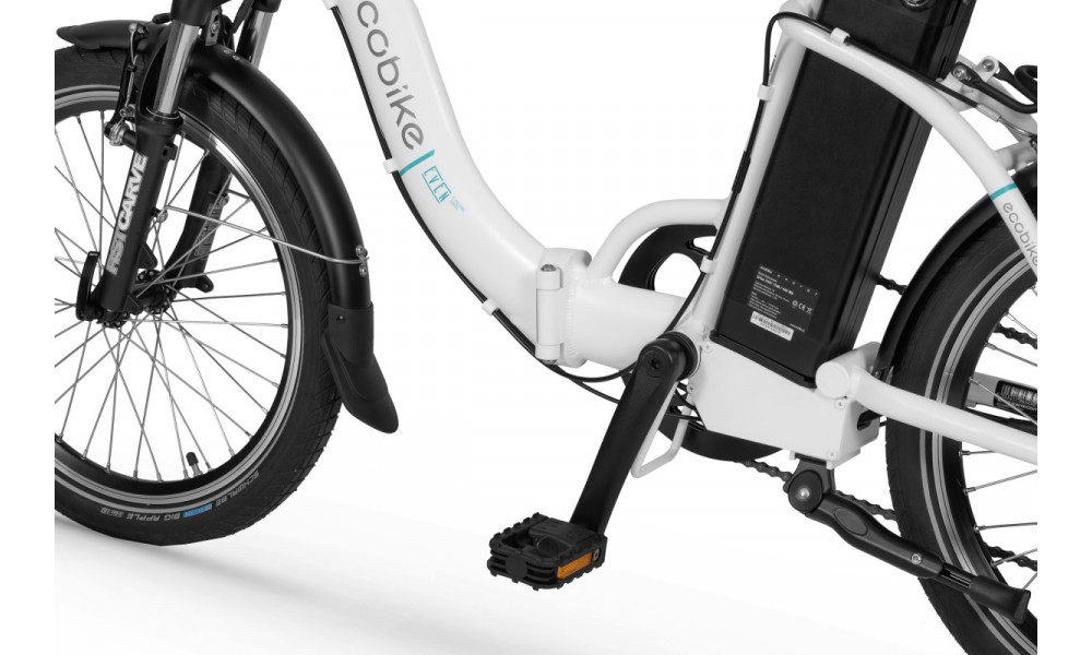 Электрический велосипед Ecobike Even 20" 2023 white - 6