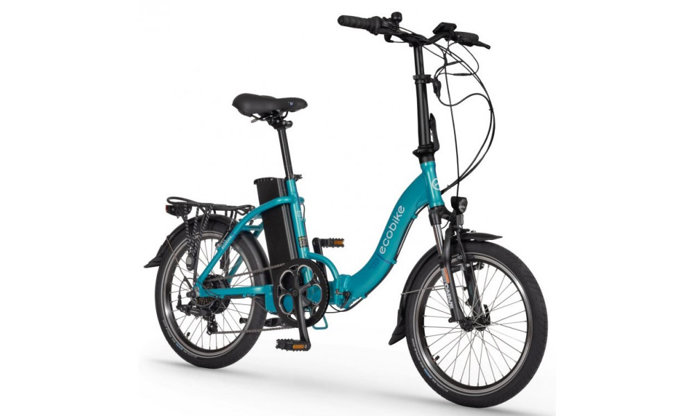 Электрический велосипед Ecobike Even 20" 2023 ocean blue - 1