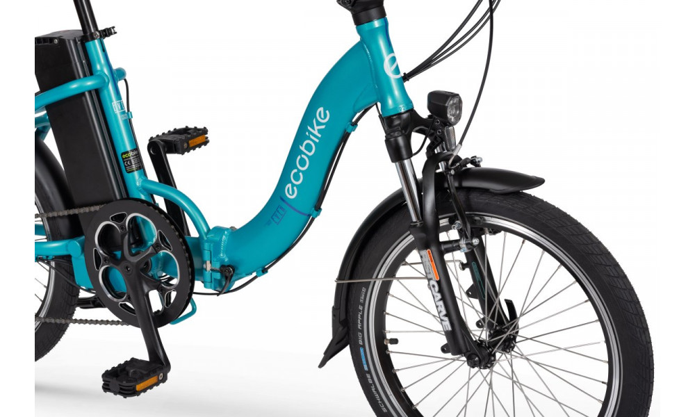 Электрический велосипед Ecobike Even 20" 2023 ocean blue - 2