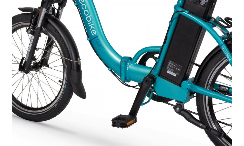 Электрический велосипед Ecobike Even 20" 2023 ocean blue - 5