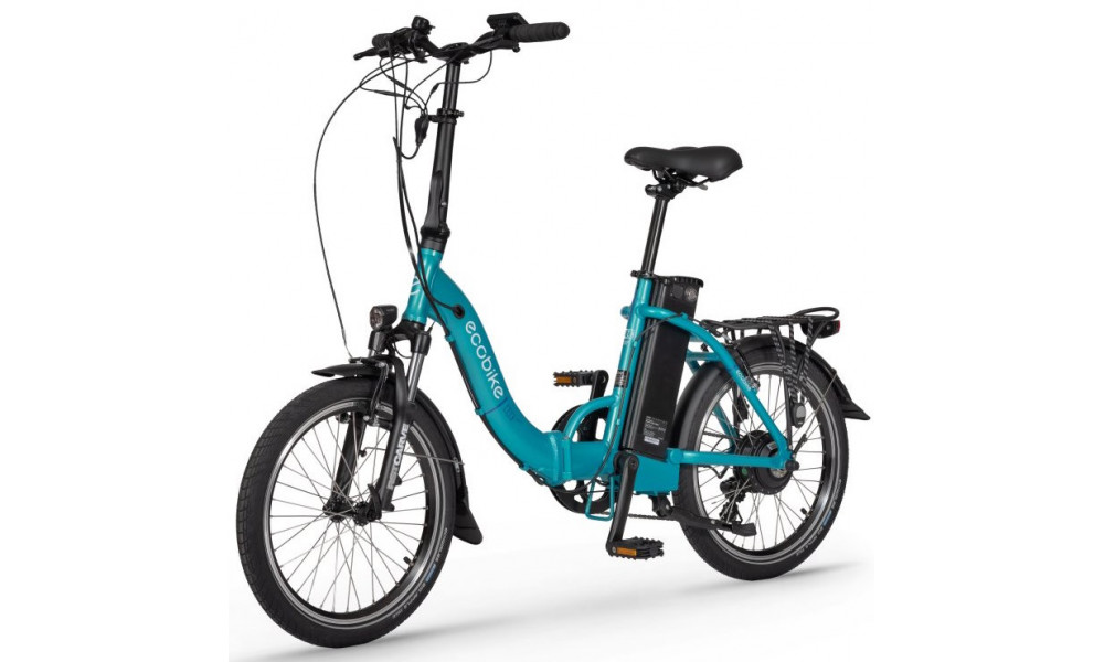 Электрический велосипед Ecobike Even 20" 2023 ocean blue - 10