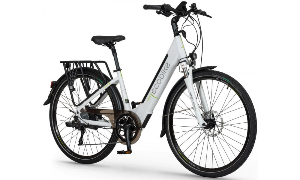 Электрический велосипед Ecobike X-Cross 28" 2023 L white - 1